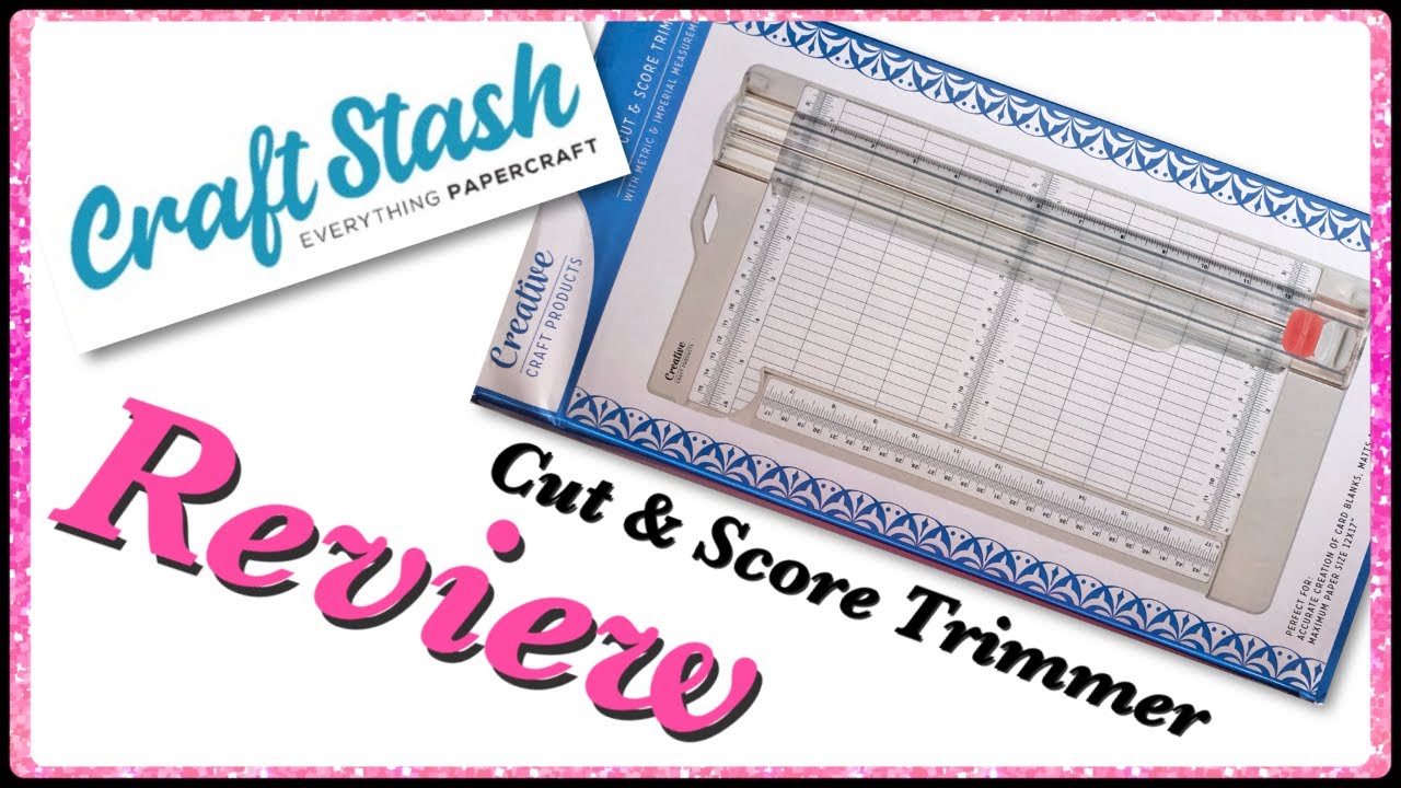 Cut & Score Paper Trimmer - Review & Demo - Creative Craft Products