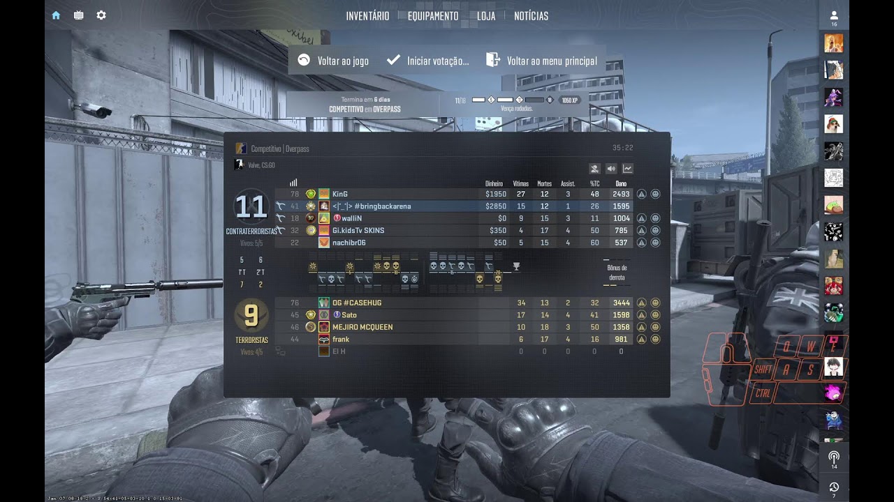 cs farmando caixa