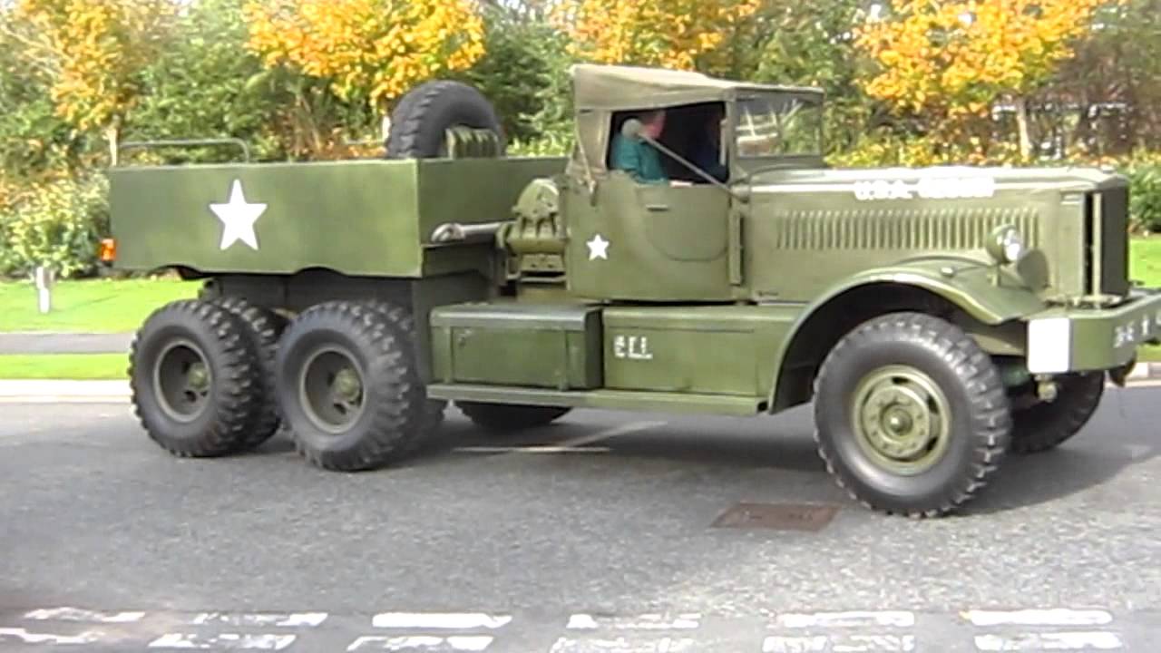 A Diamond T 981 soft top