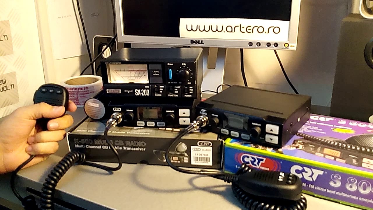 Modificare putere de la 4W la 8W pentru statia radio CB K 500