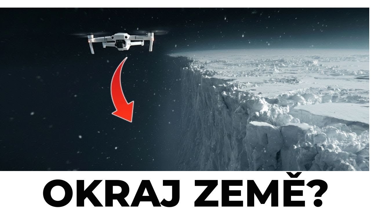Dron přeletěl ledovou stěnu Antarktidy a natočil nejšokující záběry vůbec…