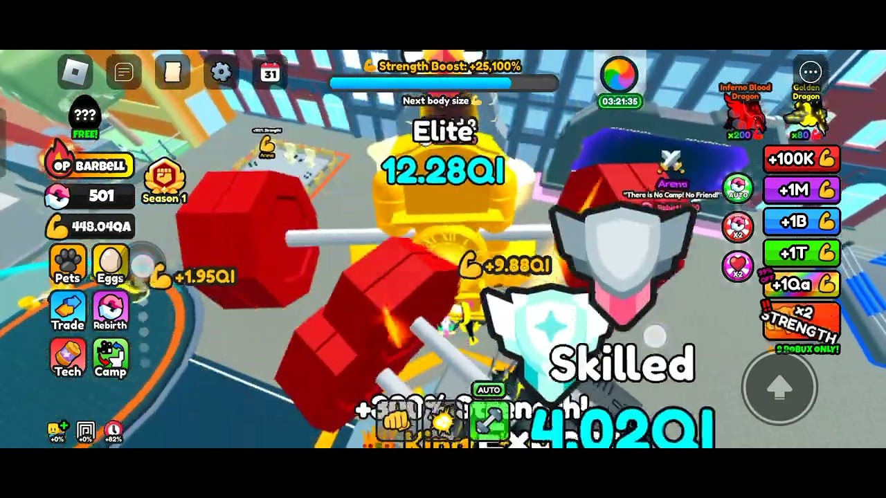 titan training simulator part 4 unlocking upgraded titan clock man #roblox