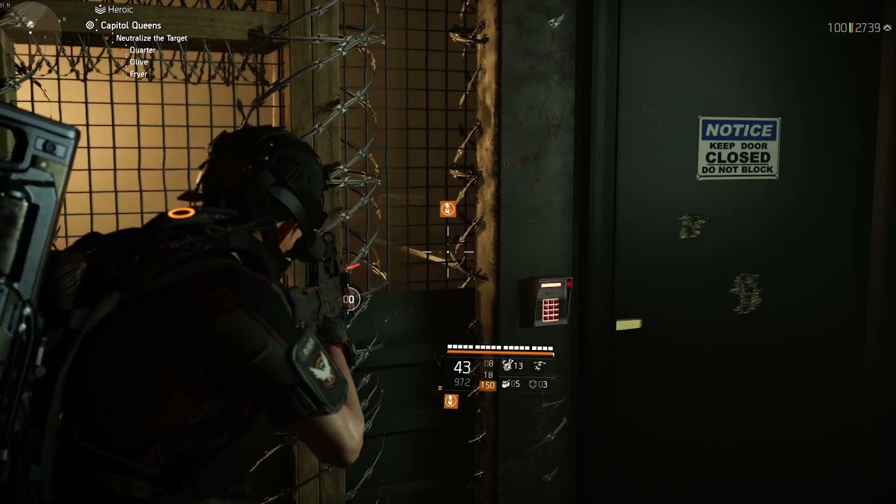 locked loot room? in Judiciary Square?