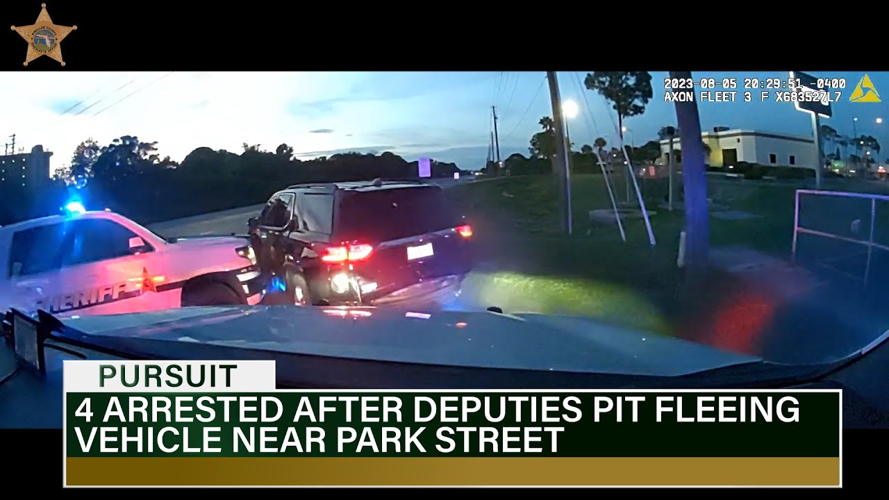 DEPUTIES ARREST FOUR MEN AFTER ATTEMPTED ROBBERY AND PURSUIT IN UNINCORPORATED ST. PETERSBURG