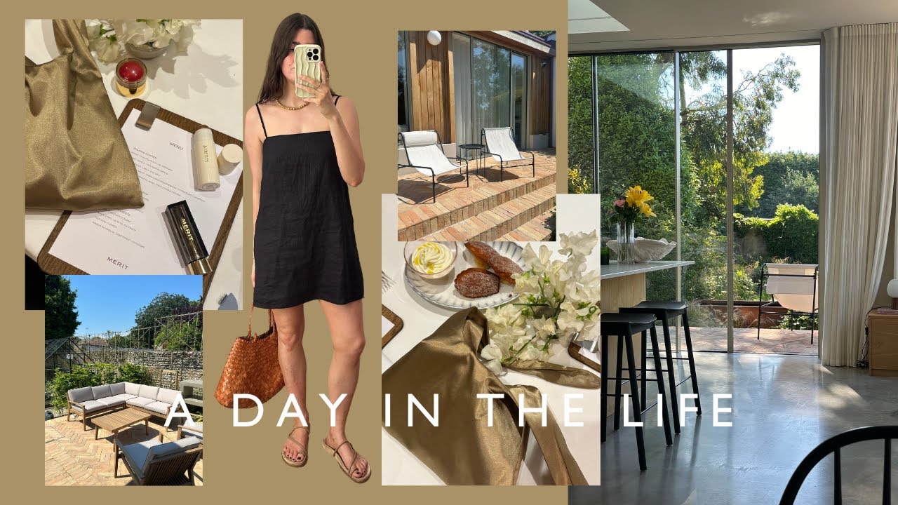 A Day In The Life: Sharing My Life Online & Summer In The Garden | AD | The Anna Edit