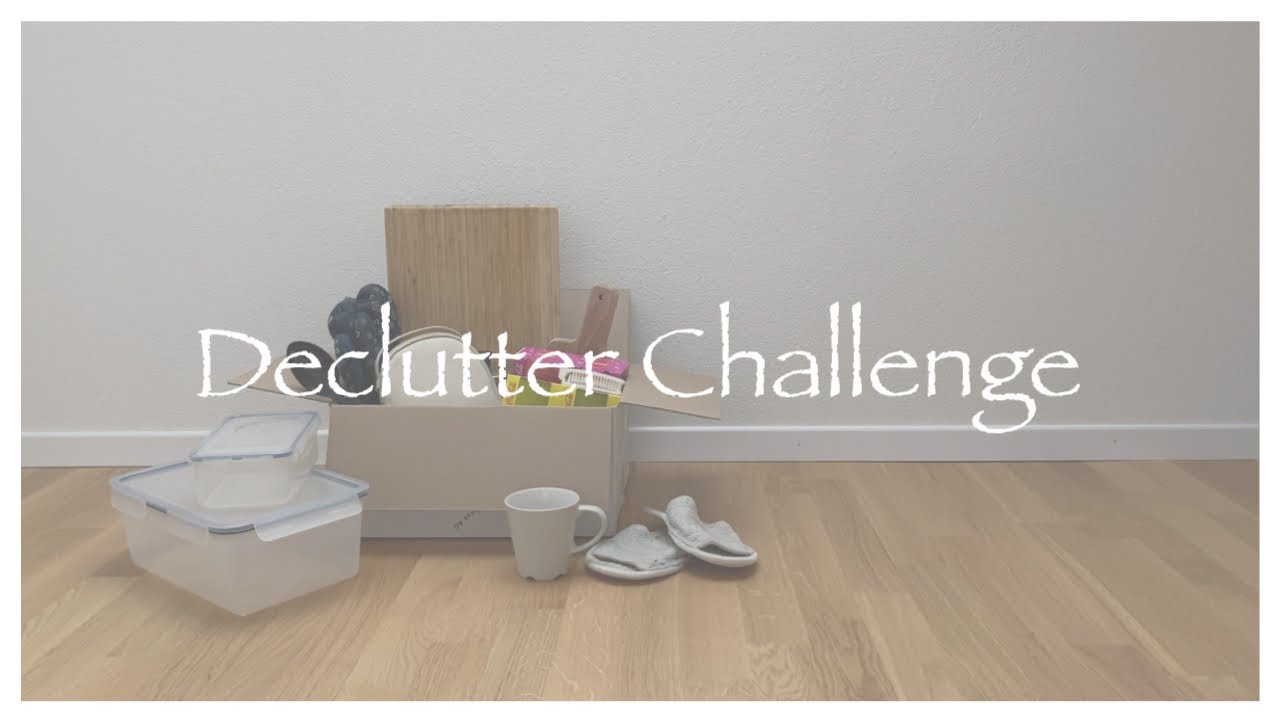 Declutter Challenge｜一日一捨：斷捨離21天｜極簡生活