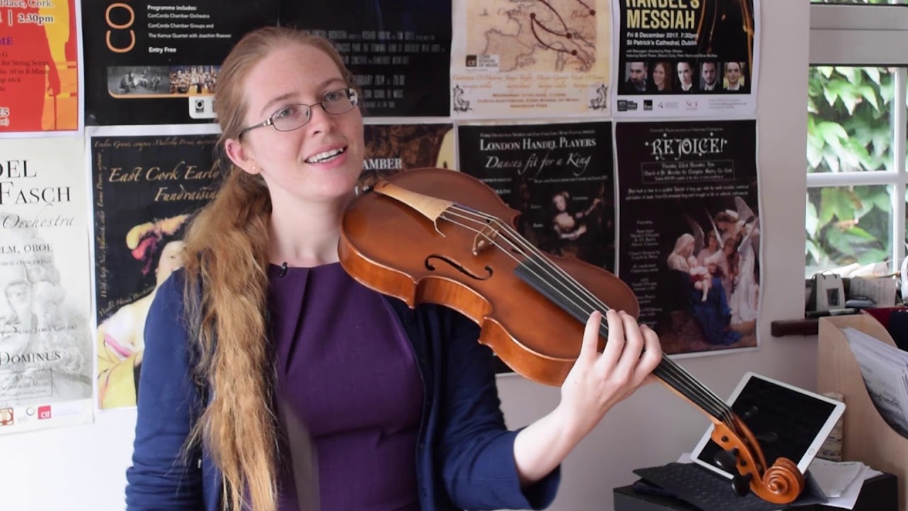 Instrument Exhibit: Caitríona O'Mahony, Baroque Viola