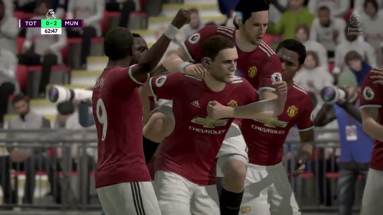 Spurs versus Manchester United
