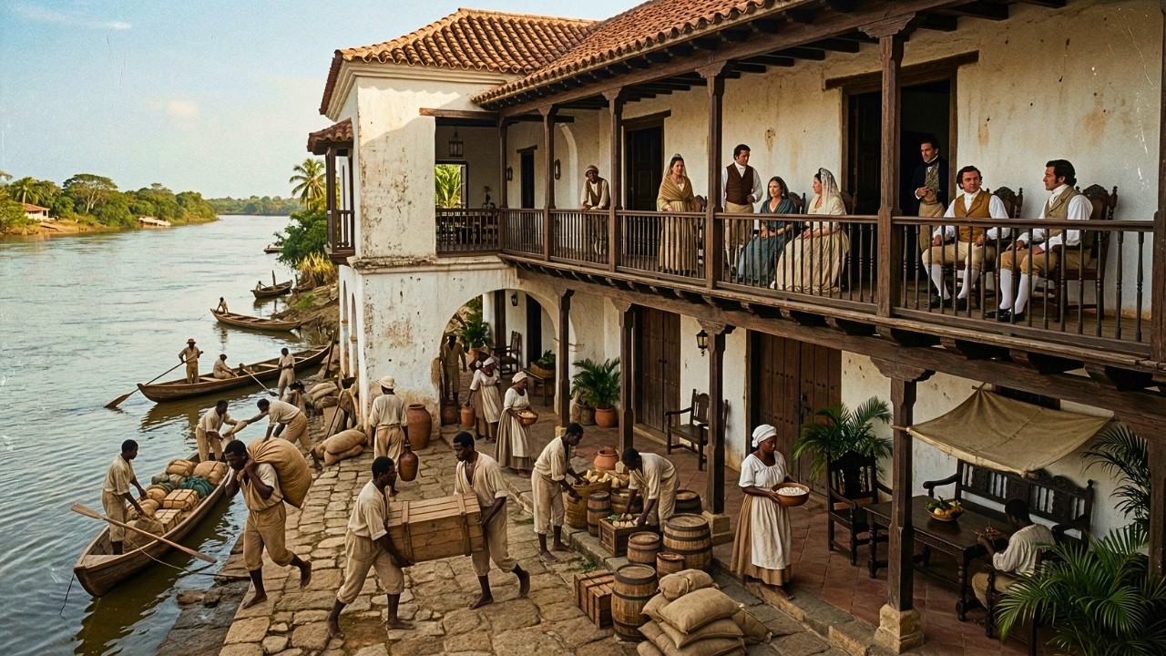 Así era sobrevivir como esclavo en Colombia en 1810 (Reconstrucción por IA)