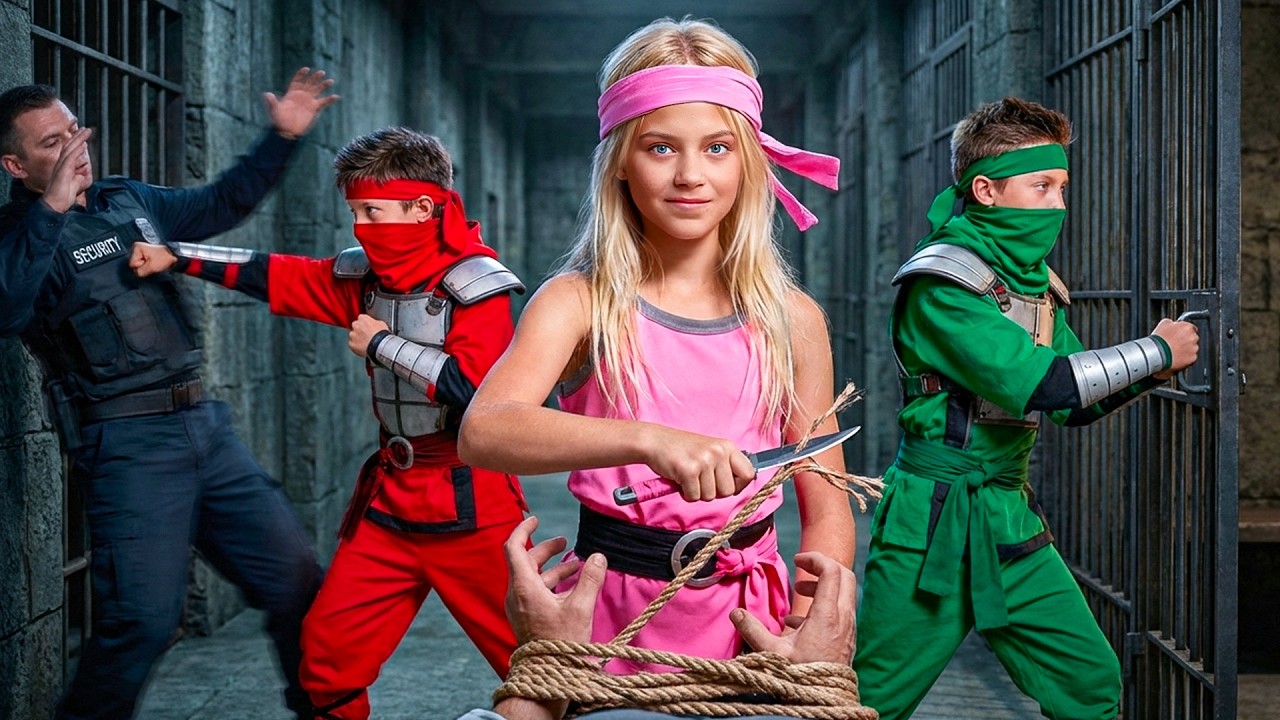 THE SUPER NINJA RESCUE MISSION BEGINS | Ninja Kidz TV