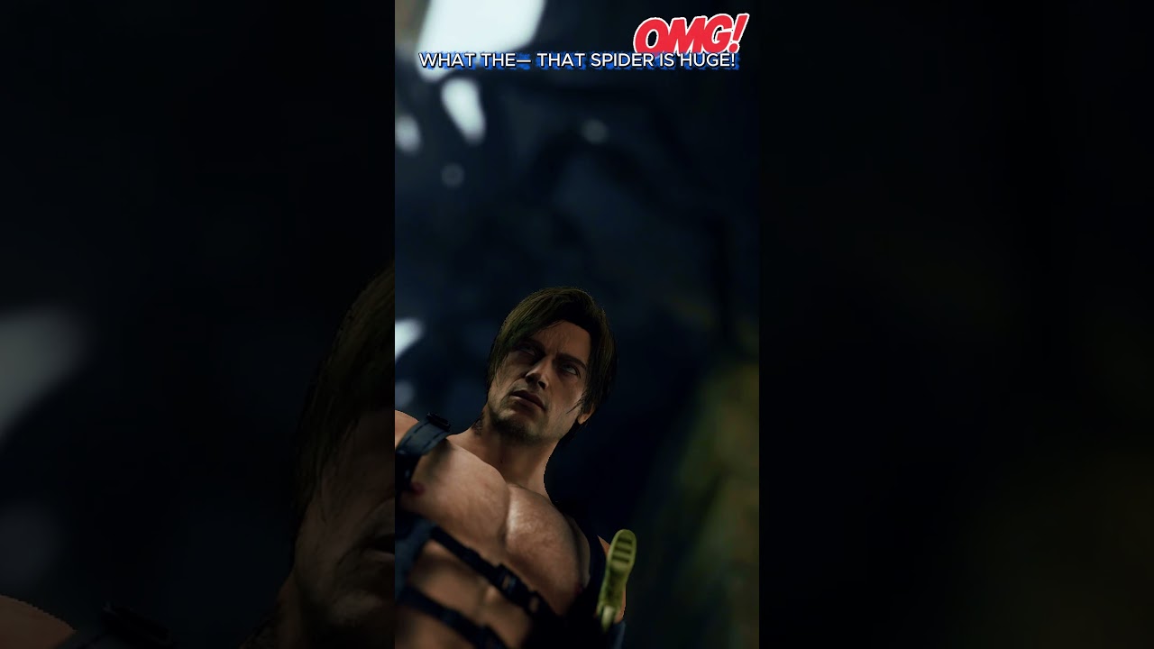 ЭТО ЖЕ ГИГАНТСКИЙ ПАУК! 😱 #residentevil #residentevilrequiem #shorts