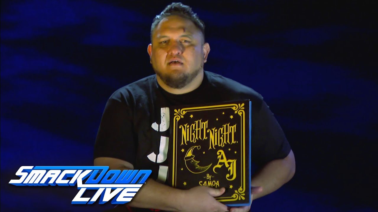 Samoa Joe reads 