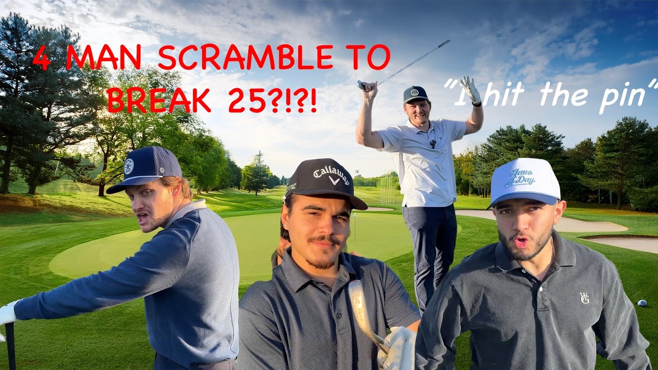 Breaking 25 on the Front 9 from the White tees?!? 