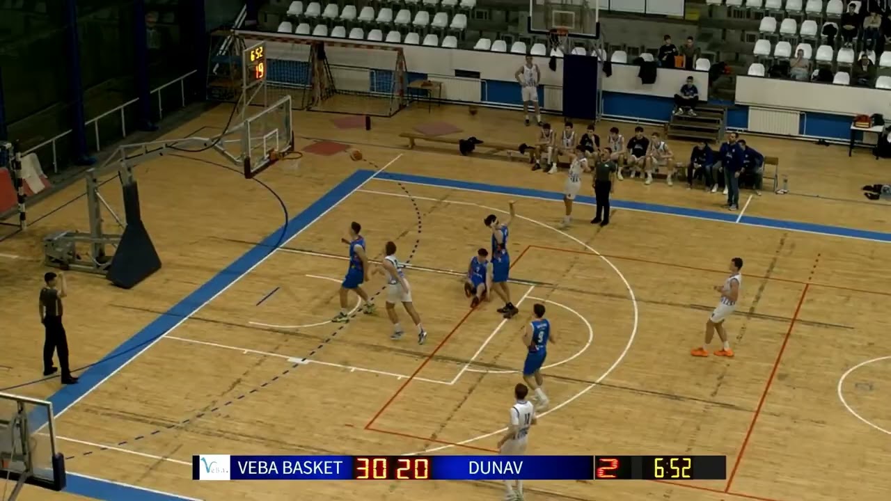 Vasilije Popovic, Veba basket - Dunav 2014, 15 pts, 4 reb, 5 ast, PIR 20 (Serbian U19/JLS 2025/26)