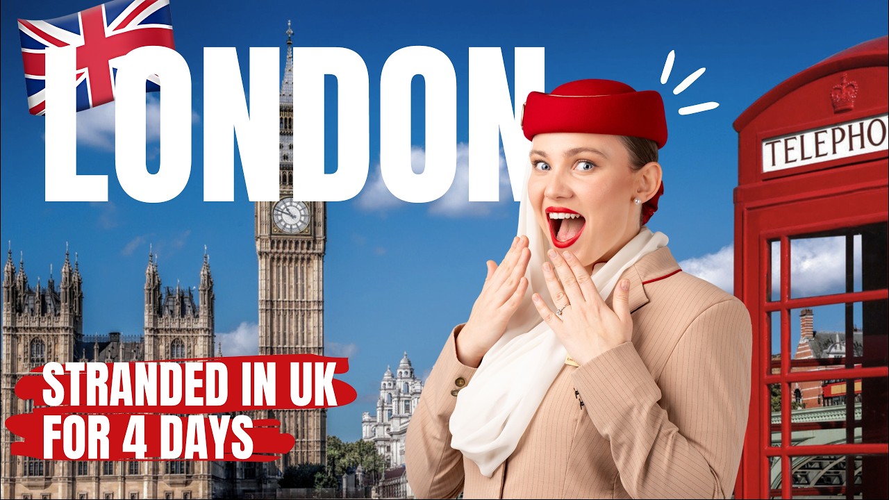 Жизнь бортпроводника Emirates ✈️ Неудачная пересадка | 4 дня в Великобритании