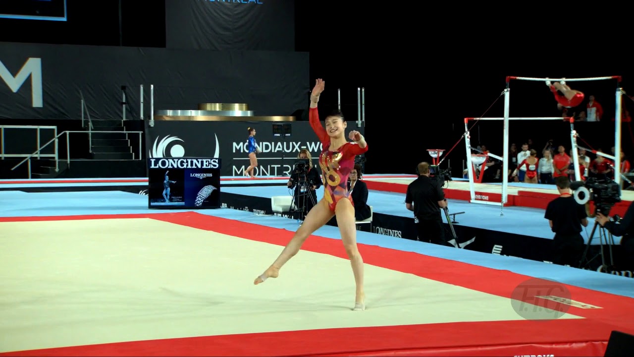 SUGIHARA Aiko (JPN) - 2017 Artistic Worlds, Montréal (CAN) - Qualifications Floor Exercise