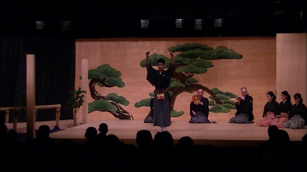 第70回立命能　舞囃子「花月」