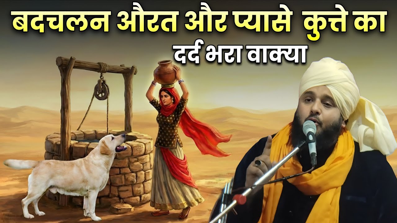 बदलन औरत और प्यासे कुत्ते का दर्द भरा वाकया | Emotional 😭 Waqia| Sayed Muqim Ur Rahman Bayan