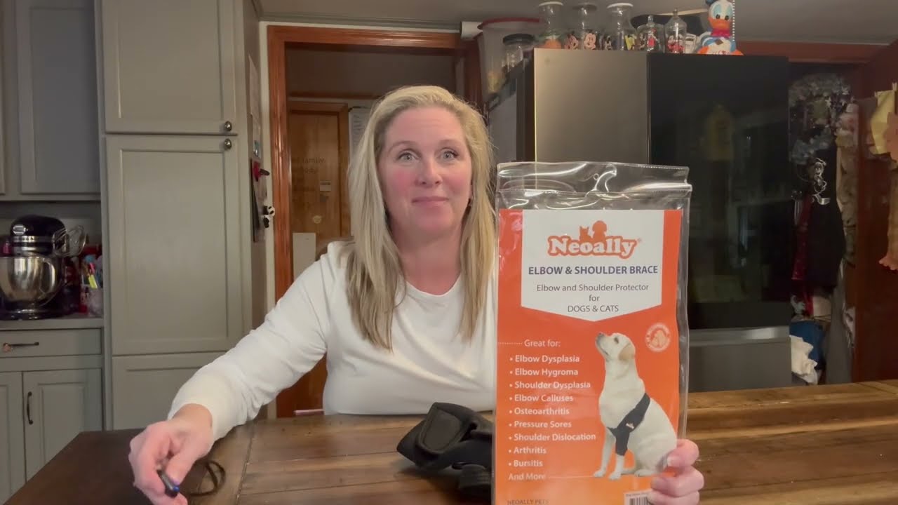 NeoAlly Dog Elbow Brace | How to Wear & How It Helps Your Dog