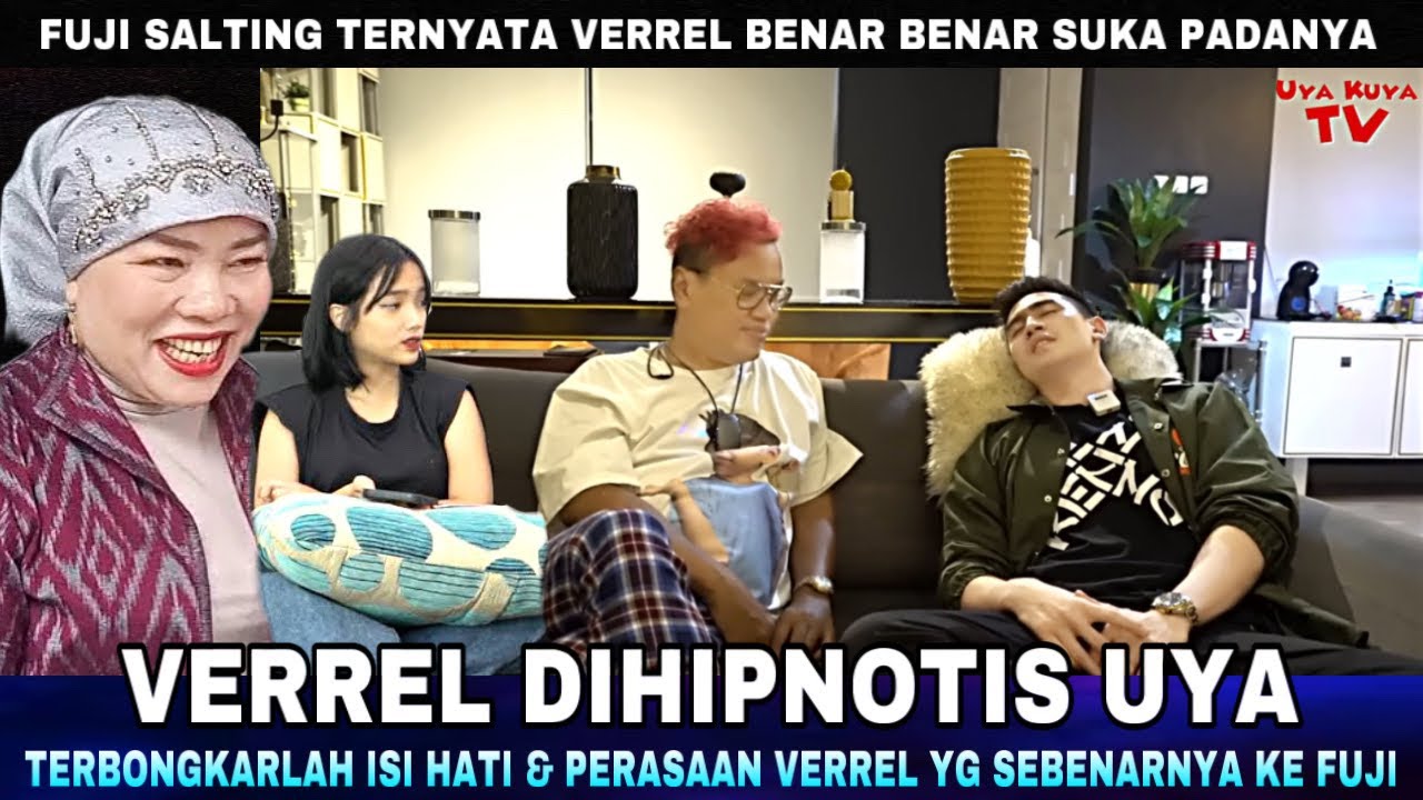 Mengejutkan Pengakuan Verrel Saat dihipnotis Uya Kuya, Fuji Sampai Salting dipuji Setinggi Langit !!