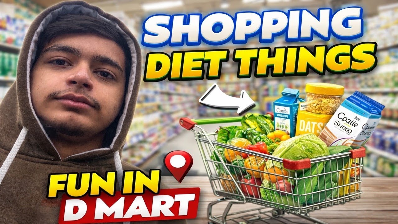 Shopping Diet Material | Unlimited Fun In D Mart 😂