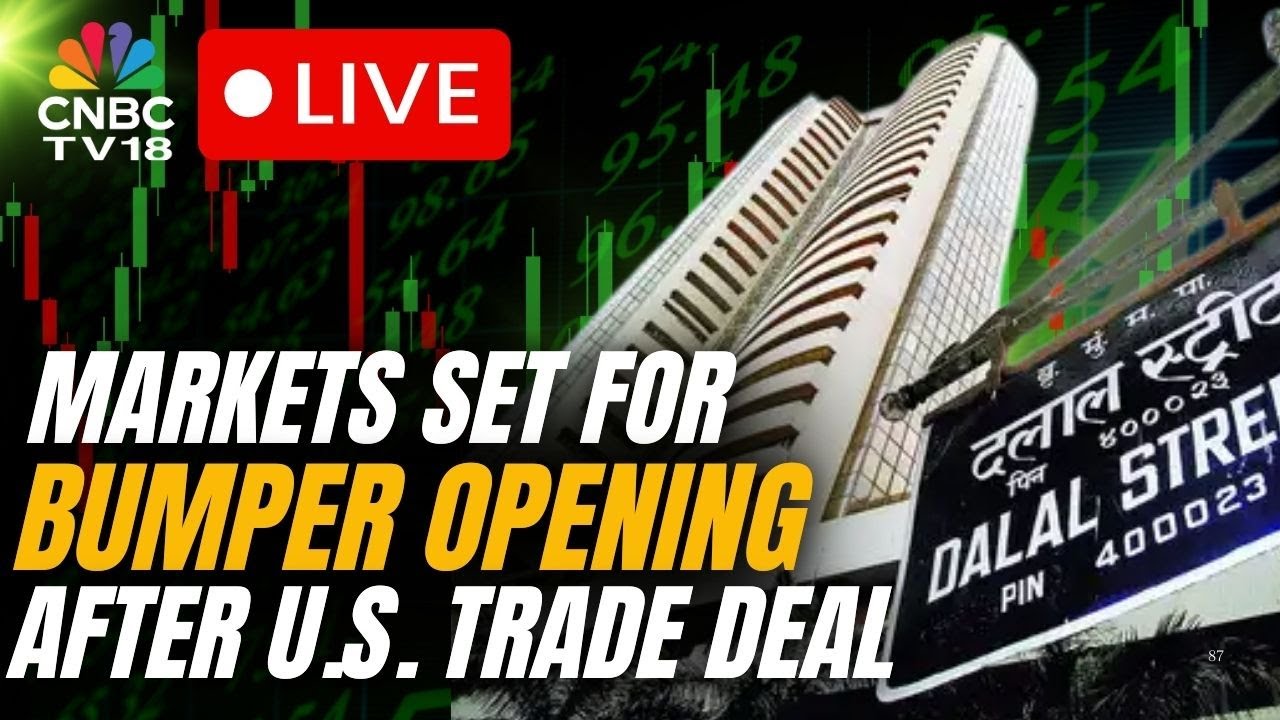 Market Opening LIVE | Sensex Jumps Over 2000 Points, Nifty 50 Above 26,000 Post US-India Trade Deal