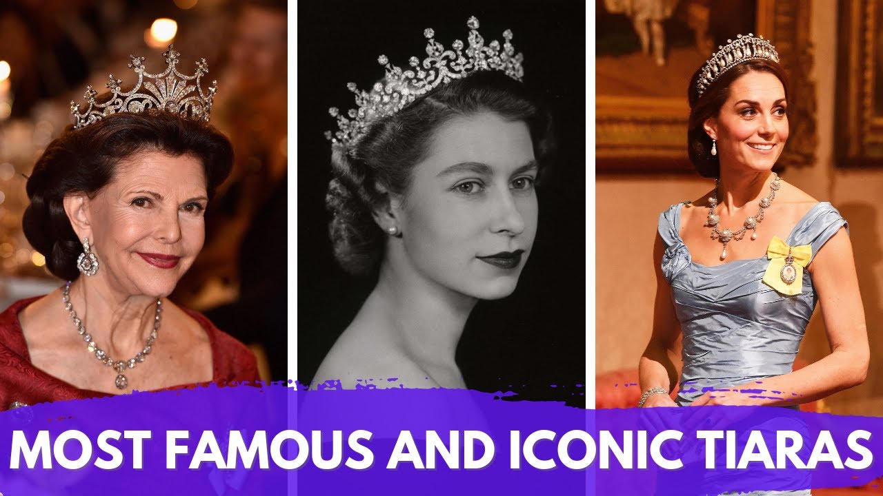 Tiara rodziny kr&oacute;lewskiej | Tiara węzeł zakochanych | Tiara Cartier Halo | Słynne klejnoty rodzin...