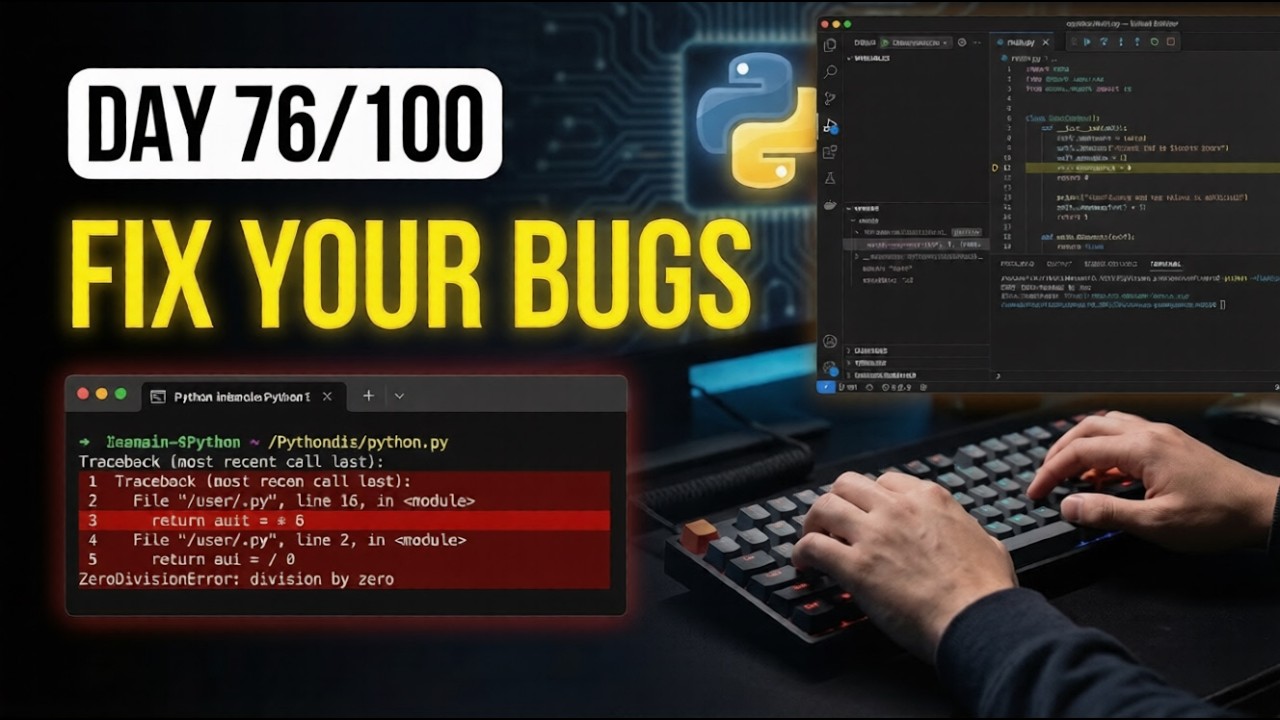 This Skill Makes You a Better Developer 🚀 | Debugging Python | Day 76