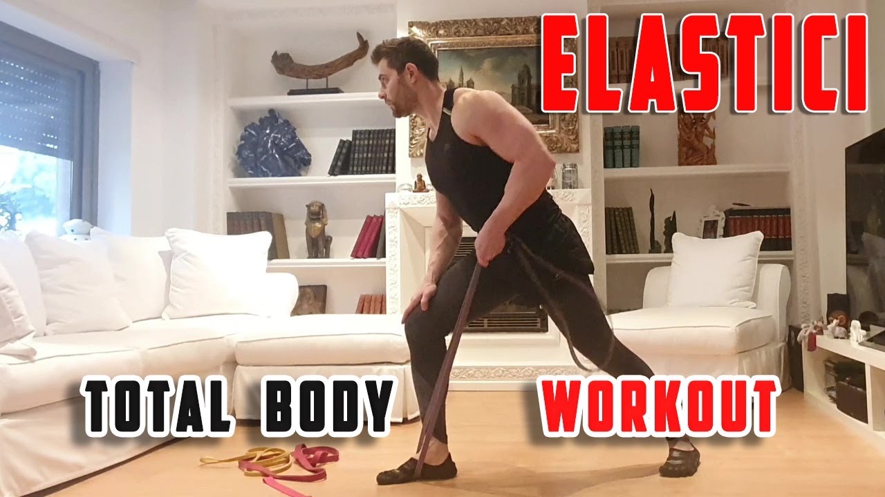 Allenati a casa con gli Elastici con questo Total body workout