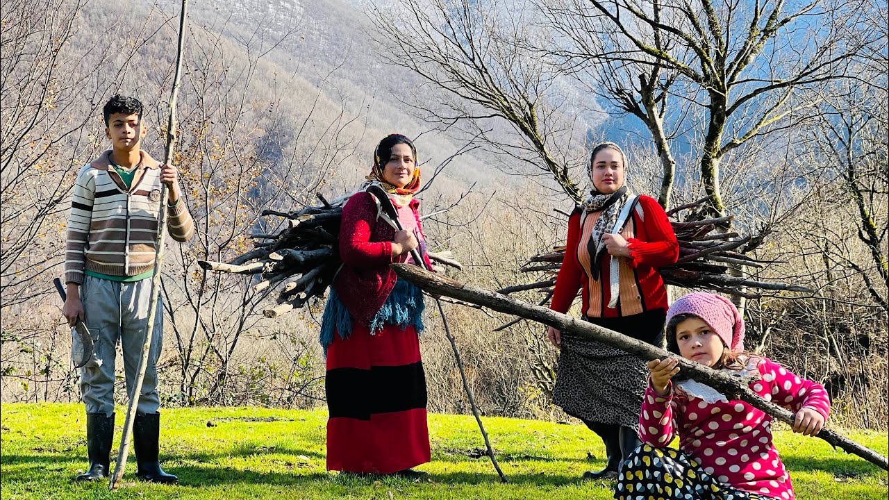 Nomadic Family Life: Quince Jam Recipe, Gathering Firewood & Cooking Lamb