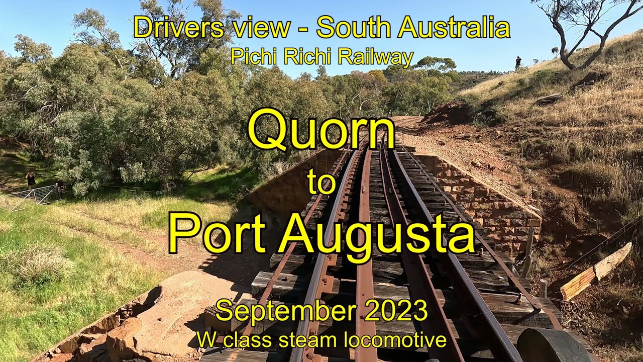 Drivers view SA, Quorn to Port Augusta, Sep 2023