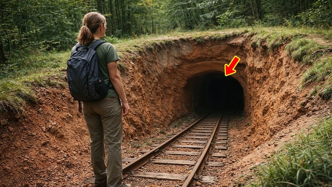 She Found Underground Rails in the Forest — What She Discovered Below Shocked Her