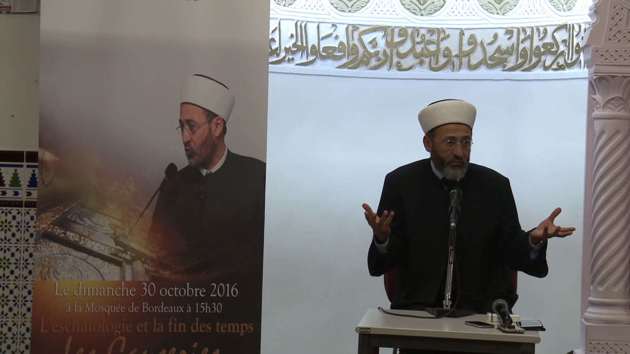 L'eschatologie et la fin des temps - l'imam Tareq OUBROU causerie du 30/10/2016