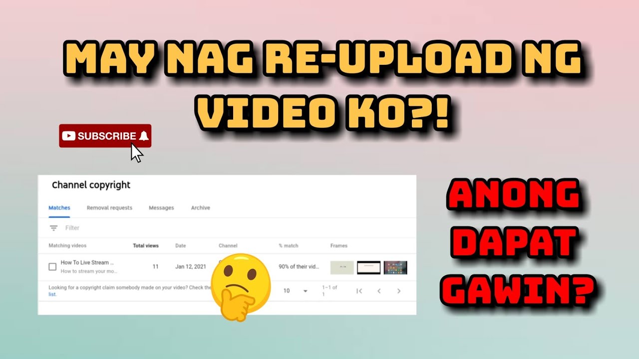 Anong gagawin mo kapag may nag re-upload ng video mo? | Tutorial | MissLibra Vlogs