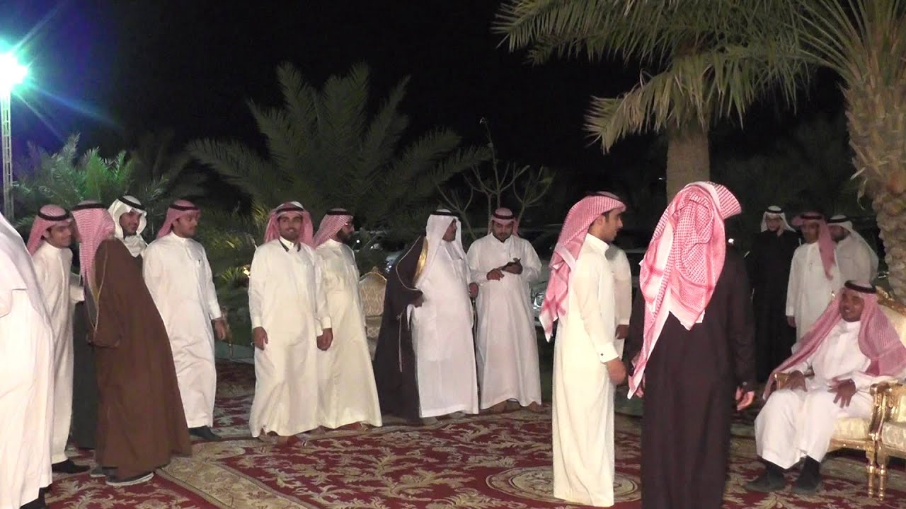 حفل الشيخ علي بن عبدالله المهيدب التميمي لاعيان ووجهاء وديونيه بني تميم بالرياض 1437/5/17 هجري