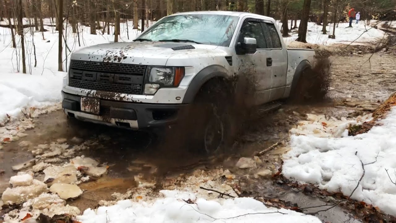 Taking the Ford Raptor Mud Bogging!