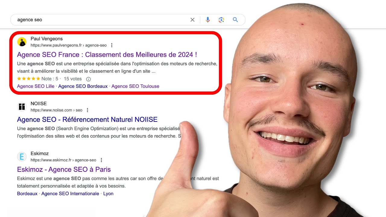 SEO pour DÉBUTANTS : 5 PRINCIPES pour être 1ER sur GOOGLE