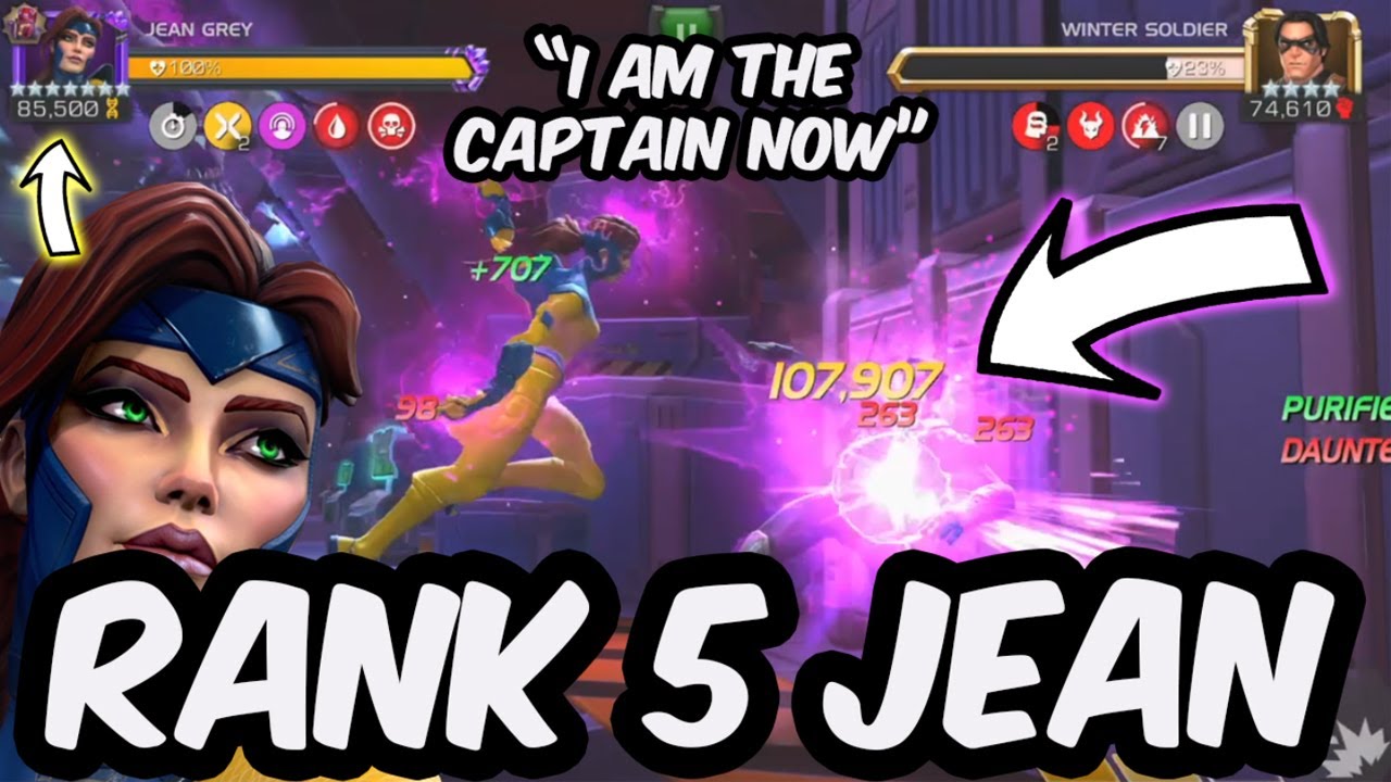 Rank 5 Jean Grey - I HAVE FINALLY OUTPOWERED REALM OF LEGENDS - Marvel Contest of Champions