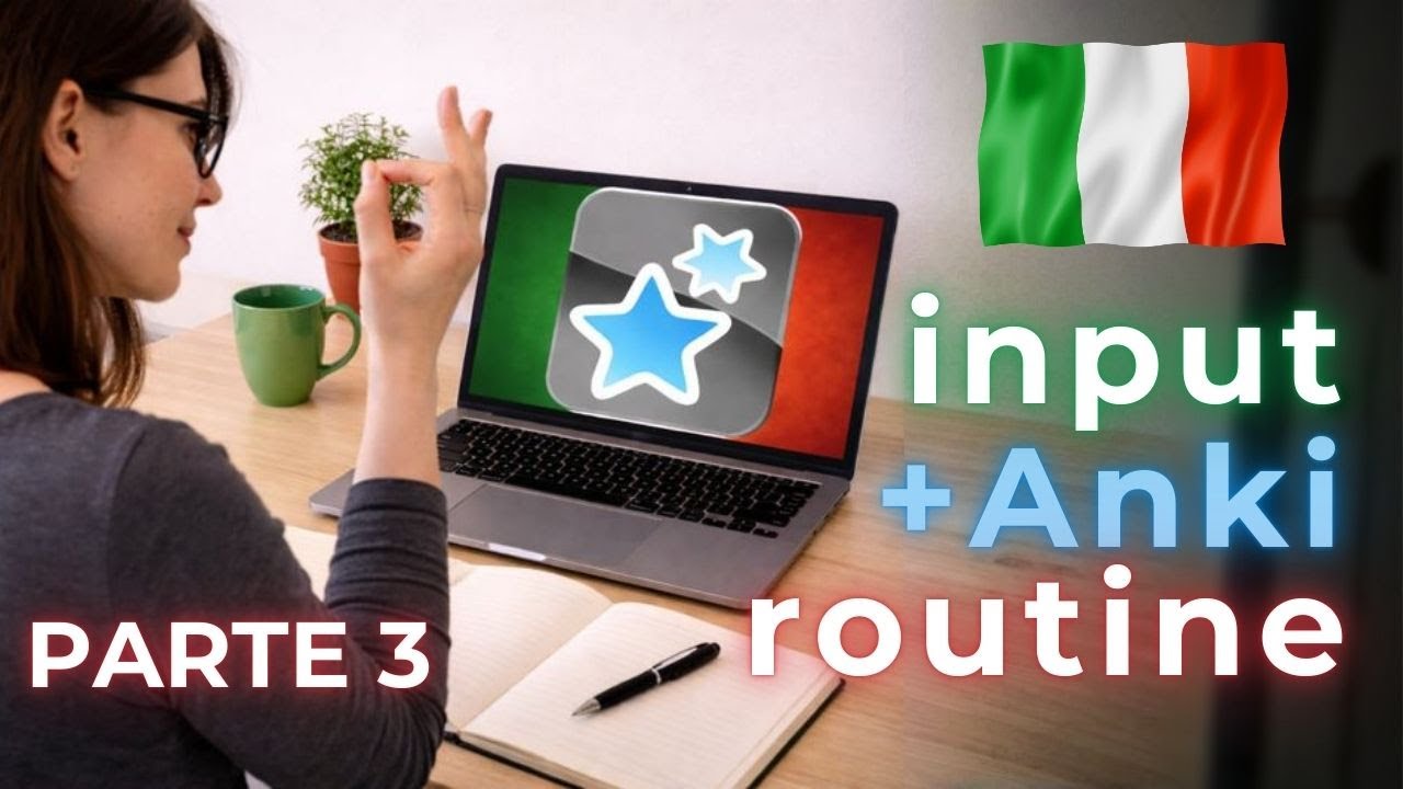 3️⃣ La mia routine: INPUT + Anki | 31 days of easy Italian Listening