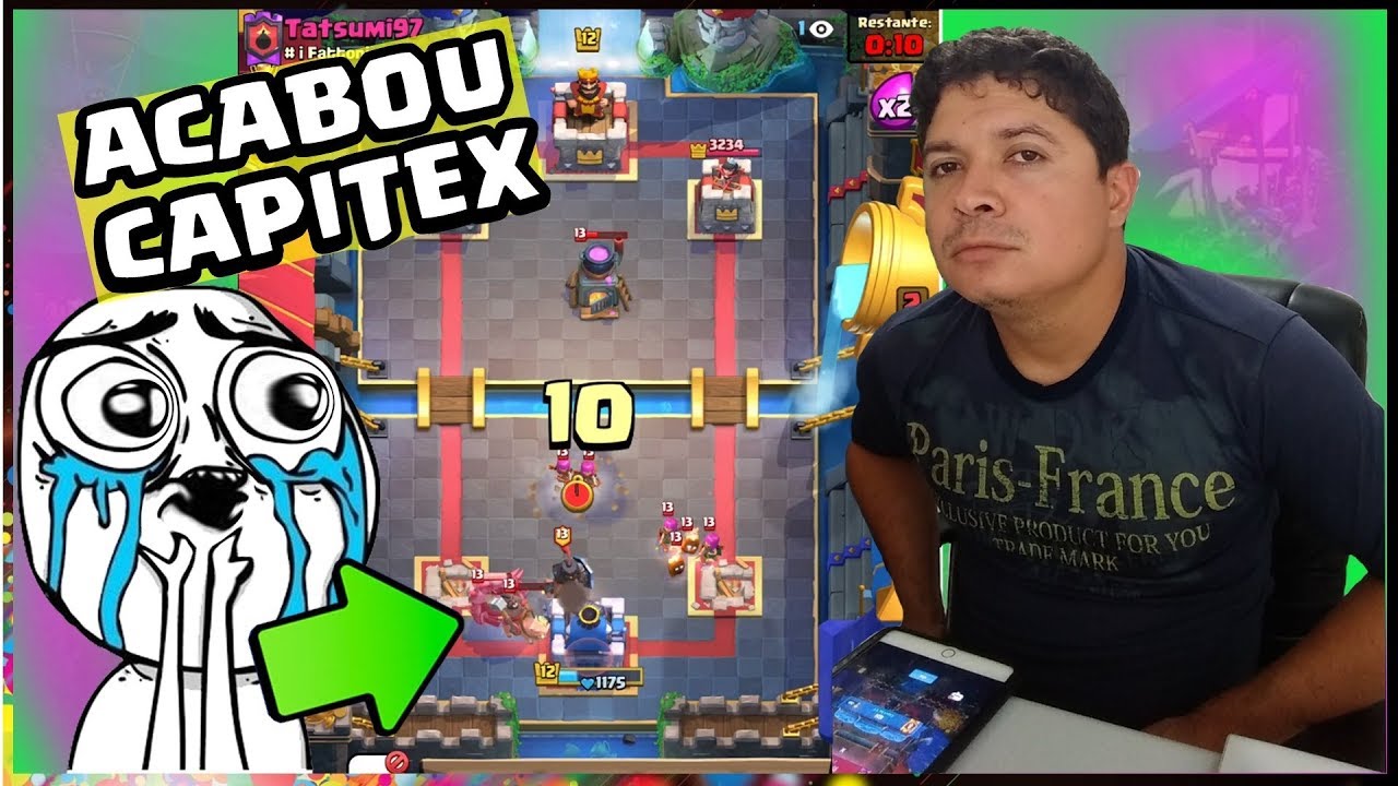😱É POR ISSO QUE MUITOS PAROU COM O CLASH ROYALE👉 MENOS EU - CAPITÃO ROYALE