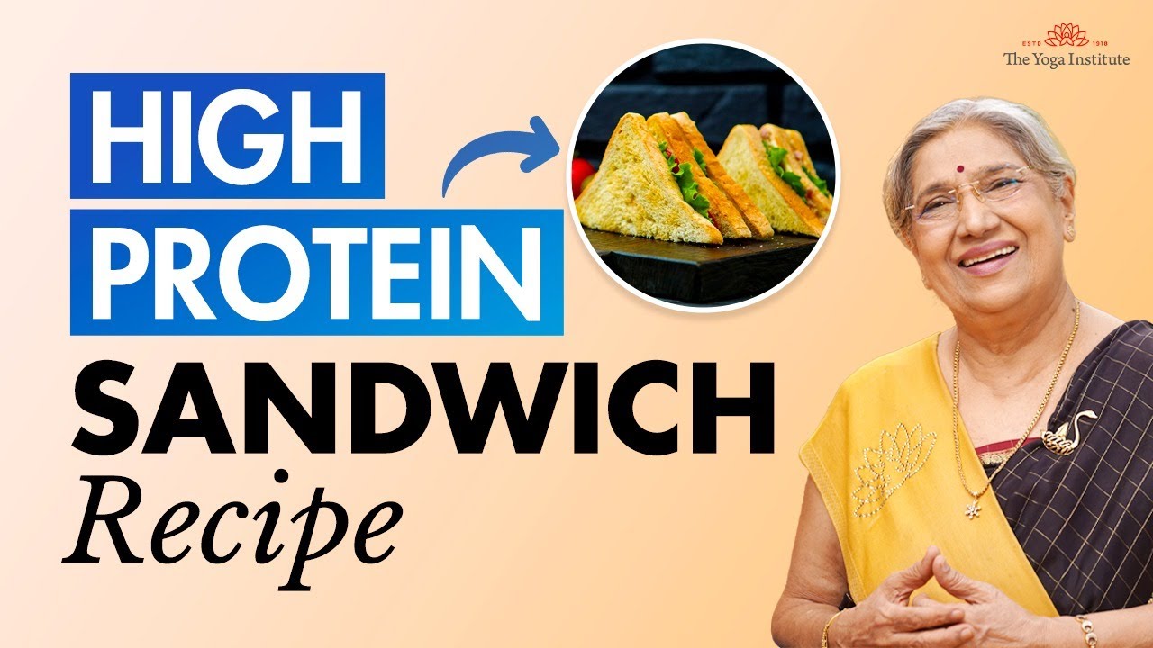 Quick & Healthy High-Protein Sandwich Recipe | 30g+ Protein | High Protein Meal/Breakfast
