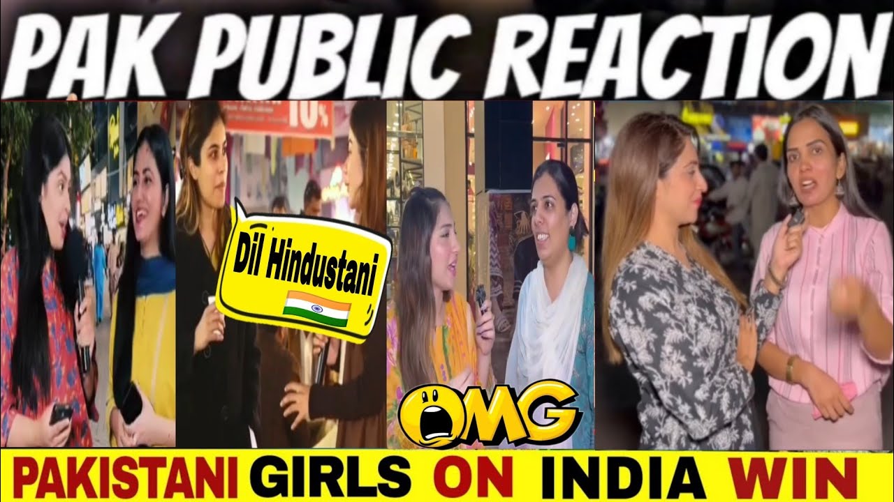 Pakistani Girls Public Reaction | Pakistani Public Reaction | Pak Girls Public Reaction |