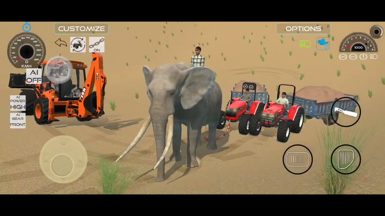 Indian JCB🔥 and TOO tractorS🛑 Stuck in mud|Biggest Elephant 🐘  Powerful Rescue💪🔥#truck