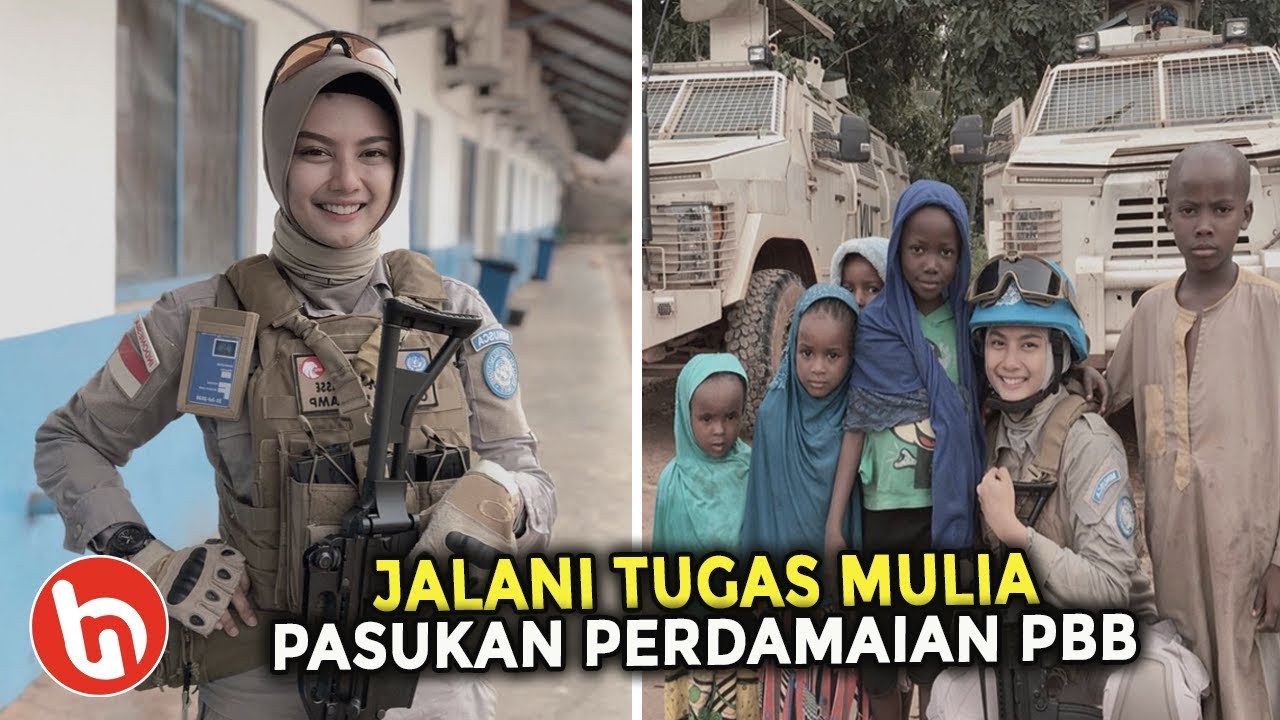 Melindungi Penduduk Setempat, Prajurit Wanita ini Tunjukkan Kehebatannya Demi Perdamaian Dunia