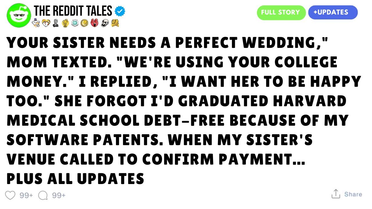 Your Sister Needs A Perfect Wedding,