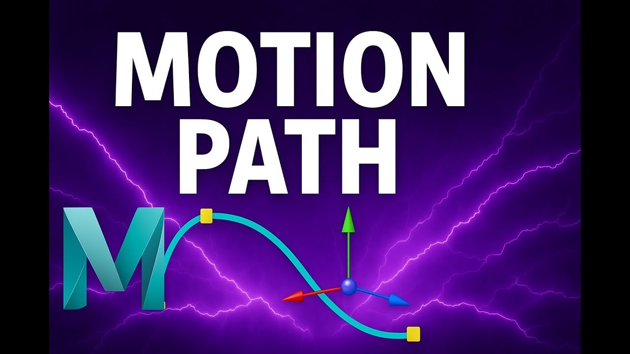 Maya Motion Path Animation Tutorial –Part 2 Easy Step-by-Step Guide (2024) 🚀