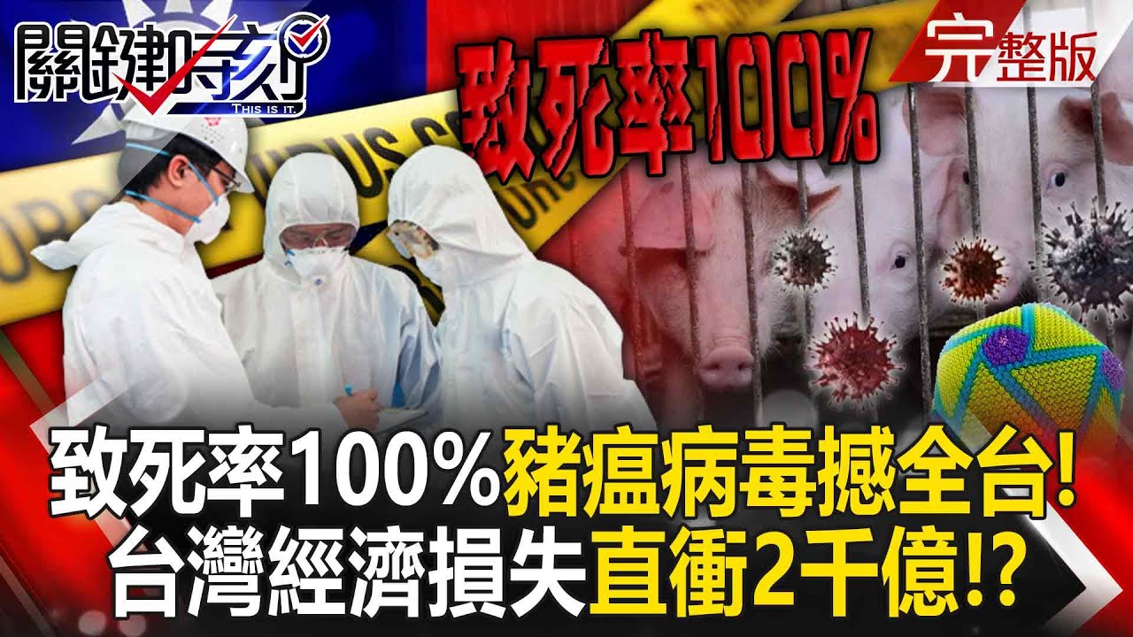 【全集】致死率100%「豬瘟世紀病毒」重現震撼全台！「經損直衝2千億」 豬瘟防疫體系全面告急！？｜張炤和 20251022【關鍵時刻】
