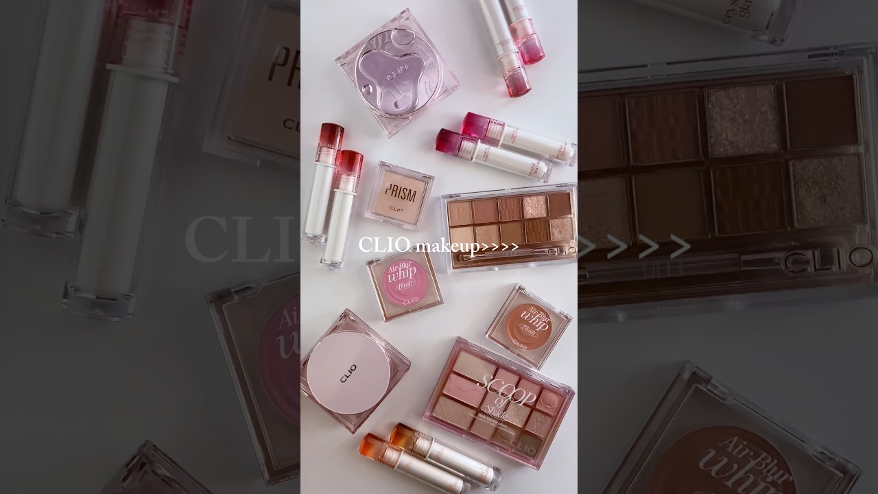 CLIO makeup #makeup #oliveyoung #koreanmakeup #yesstyle #clio #cliomakeup #kbeauty