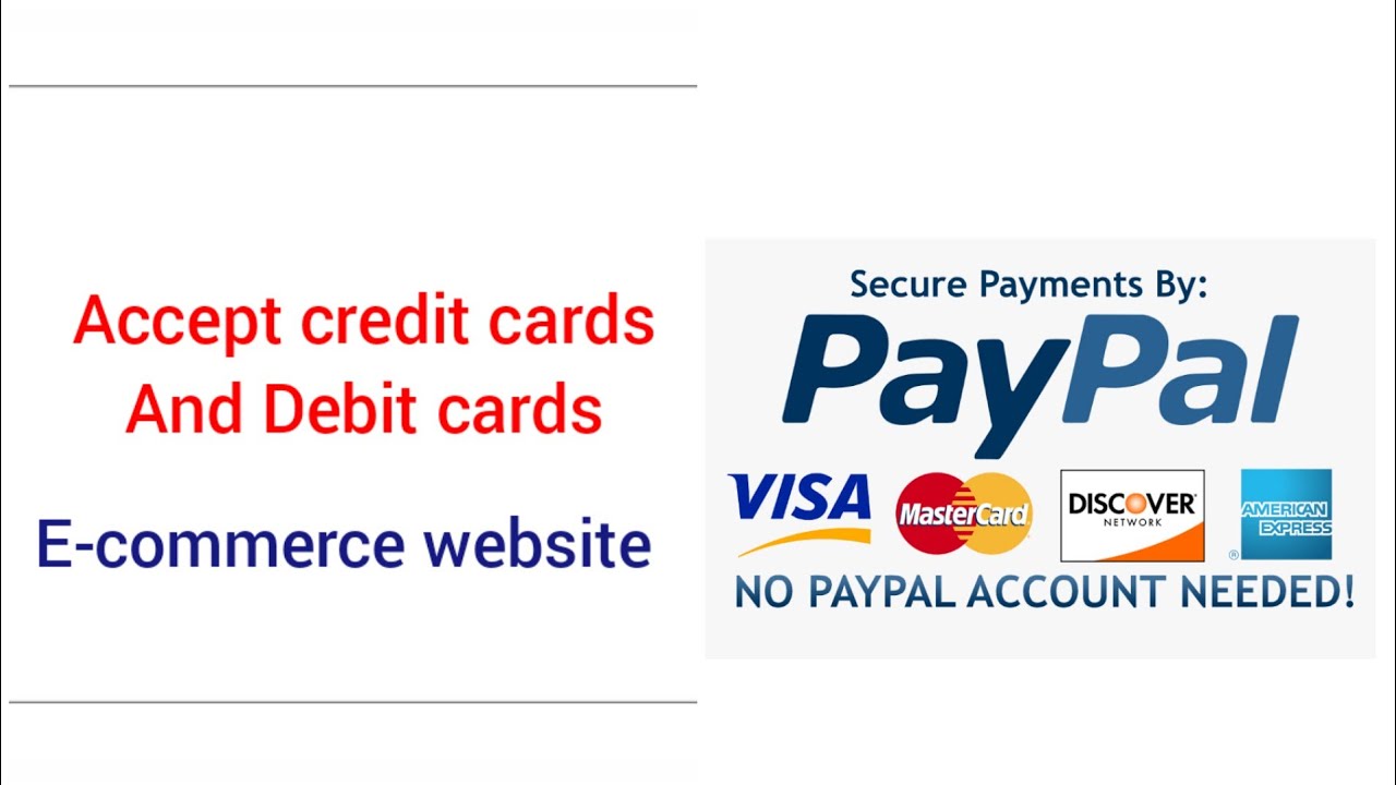 How to accept credit card payments on your website
