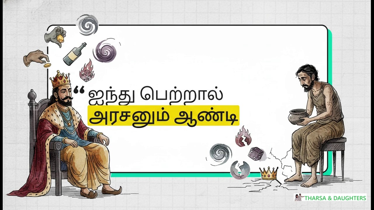 ஐந்து பெற்றால் அரசனும் ஆண்டியாவான் முழுமையான விளக்கம் | Tamil Story